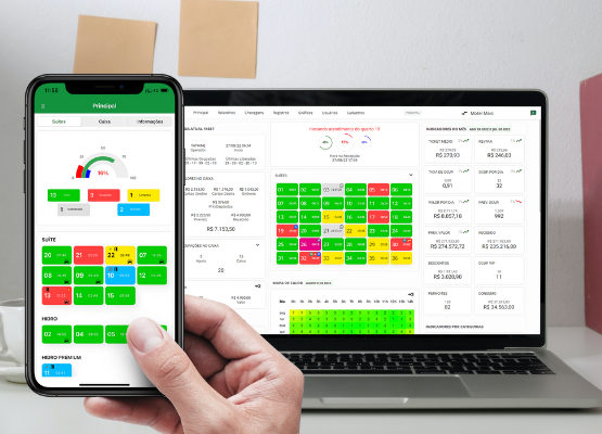 Gerencial no Desktop ou no Celular