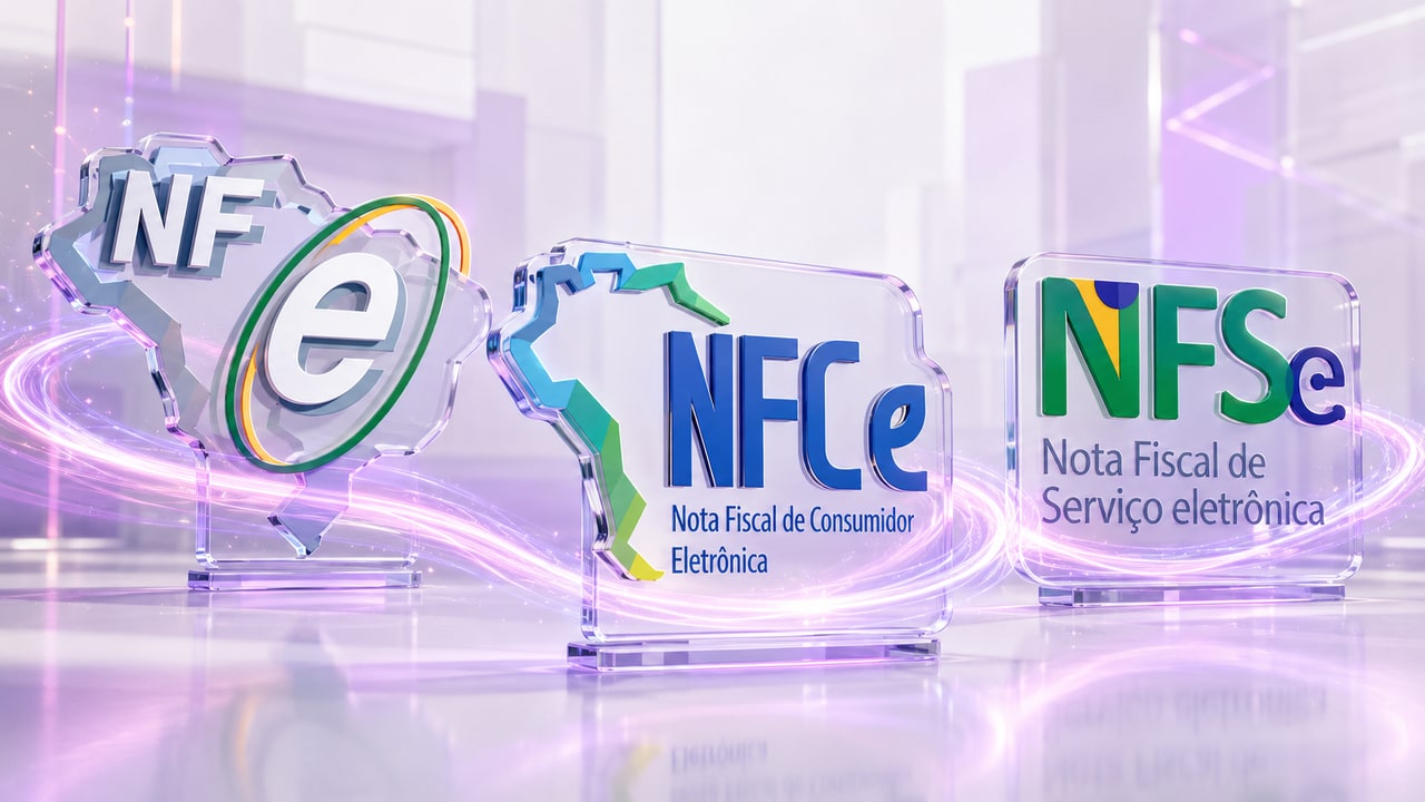 Selos das notas fiscais eletrônicas NF-e, NFC-e e NFS-e emitidas pelo Motel+